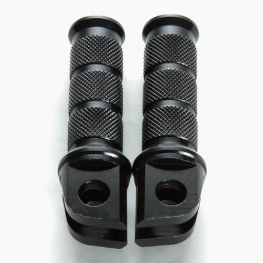 DURA-BOLT NR Front Step Peg Pin Diameter: φ12/Holder Width: 21mm Duralumin All Black 2 Pieces NNR240ALBK