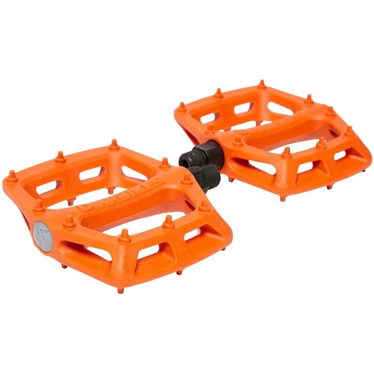 DMR (DMR) V6 PLASTIC PEDAL CRO-MO AXLE ORANGE