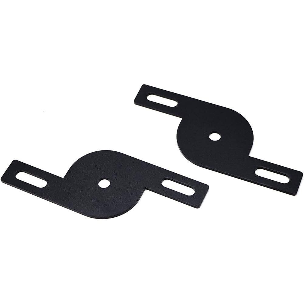 IJDMTOY Dual Podlight Attached Bracket Track/SUV/Food Hinge/A Pillar Mount LED Podlight System