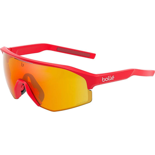 bolle Cycling Sunglasses LIGHTSHIFTER XL Lens: Phantom Brown Red Transmittance: 15-35% Red Matte BS014006