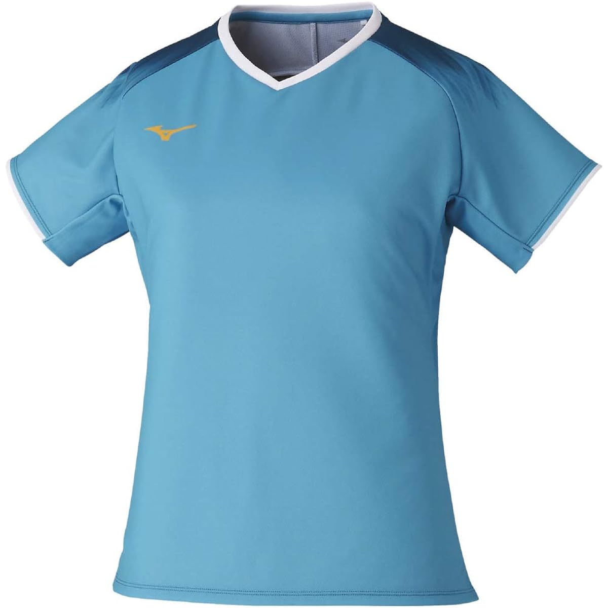 [Mizuno] Tennis Wear Badminton Wear Quick Dry Game Shirt Sweat Absorbent Quick Drying Dynamotion Fit 72MA1220 Women's