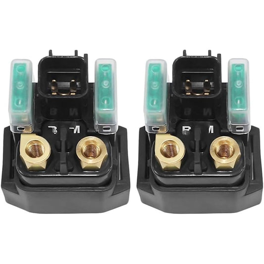 For Suzuki Burgman AN 250 400 DL 650 1000V Power Supply GSR750 GSX 600 750 F Katana GSX 1200 Inazuma Motorcycle Starter Relay Relay (Color : 2 pcs)