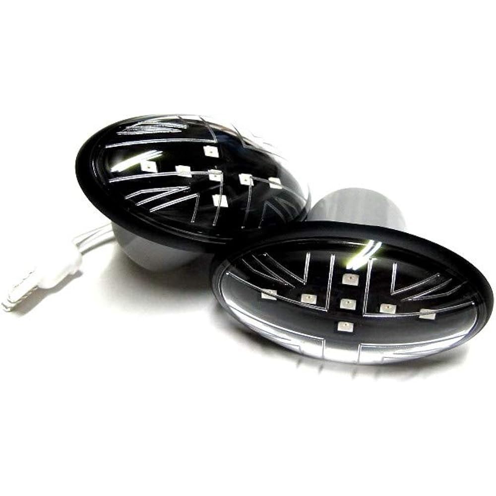 Union Jack Lens Side Marker Signal Lamp Amber LED Light Mini Cooper MK1 R502 R52 R53 R53 2006 for 2006