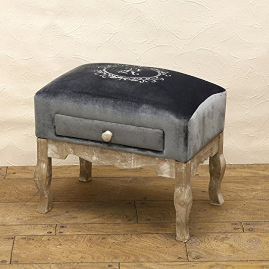 Marvelous Drawer Stool (R-Blue)