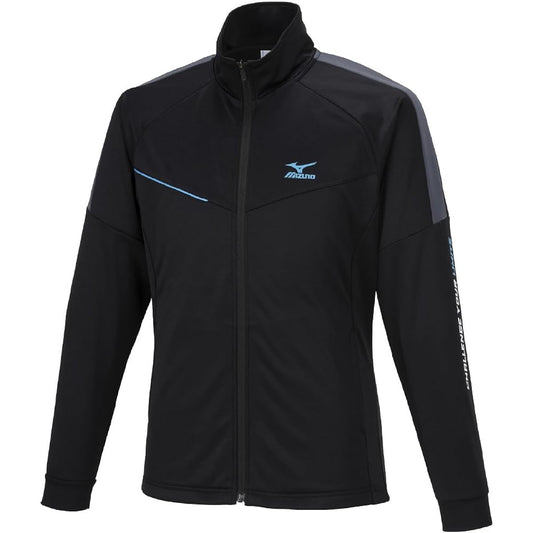 Mizuno K2JCA556 Men's Training Wear, Brushed Lining Jersey Jacket