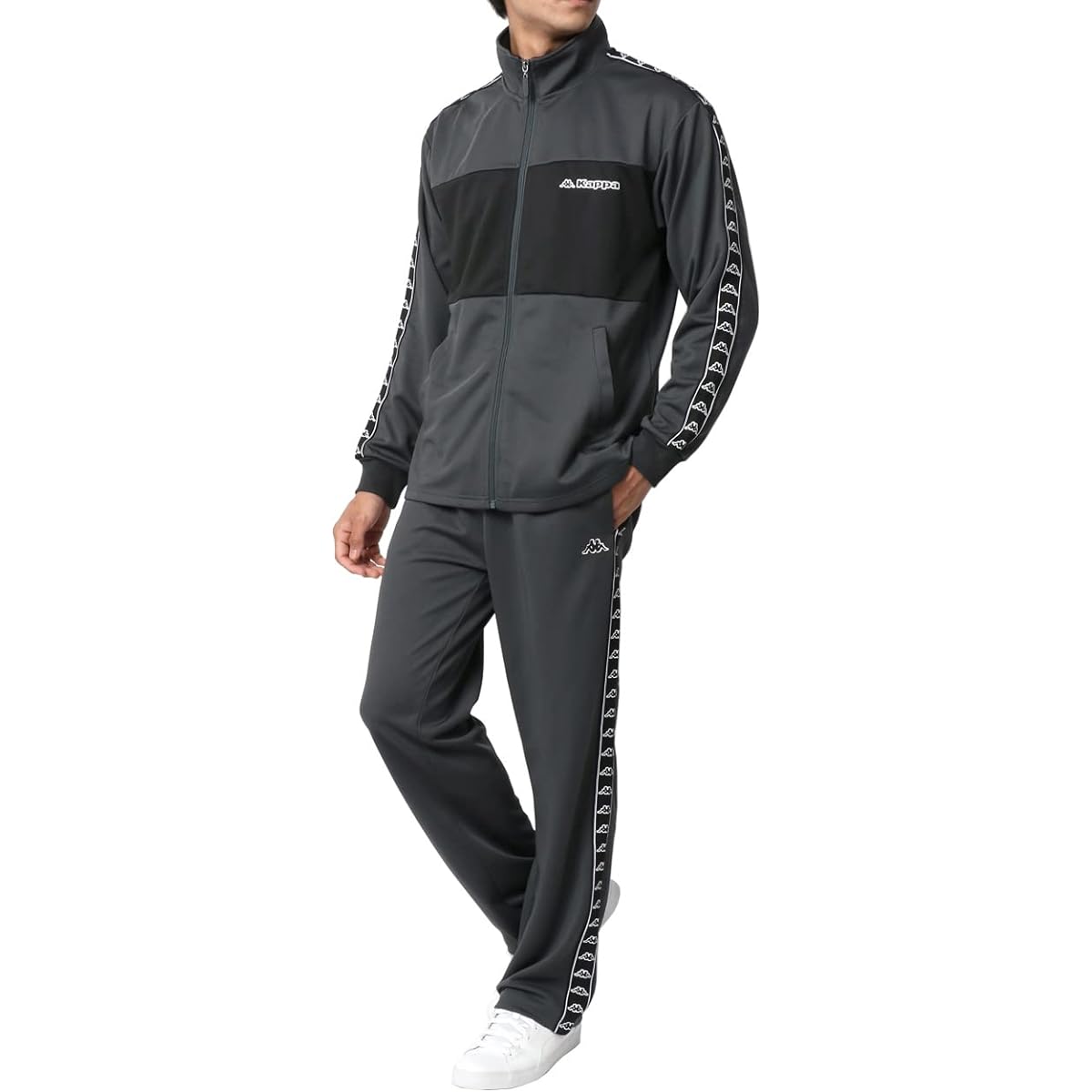 [Kappa] Jersey Men's Top and Bottom Set, Training Wear, Running Wear, Sportswear