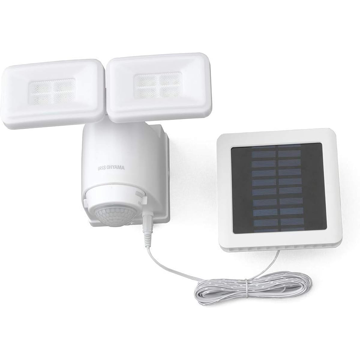 Iris Ohyama Solar Powered LED Motion Sensor Light Waterproof Specification Brightness 800 Lumens LSL-SBTN-800