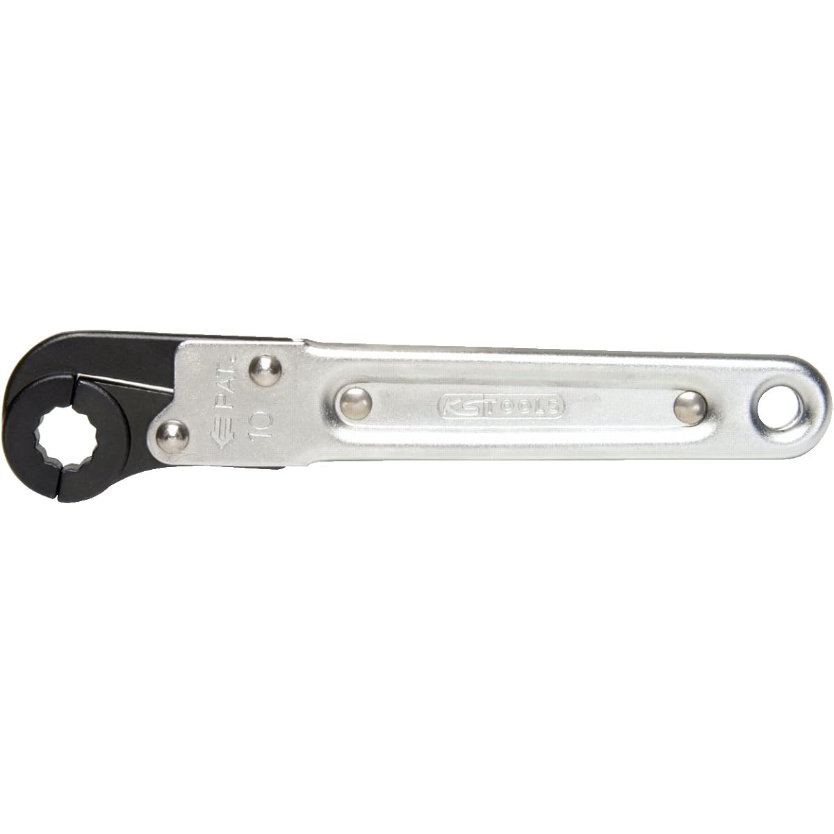 KS TOOLS Ratchet ring spanner clamp head 13mm 500.5013