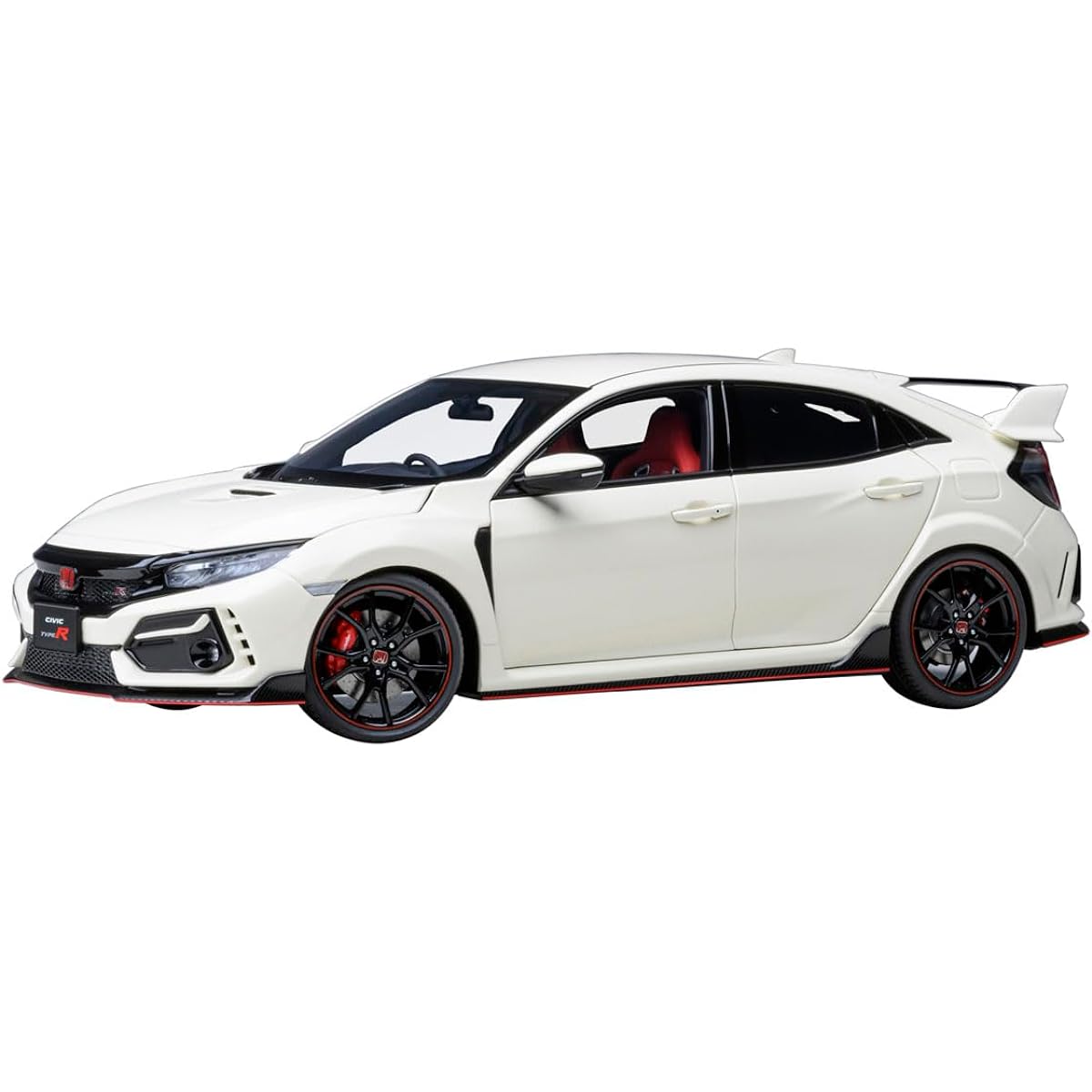 AUTOart 1/18 Honda Civic Type R (FK8) 2021 Championship White Finished Product