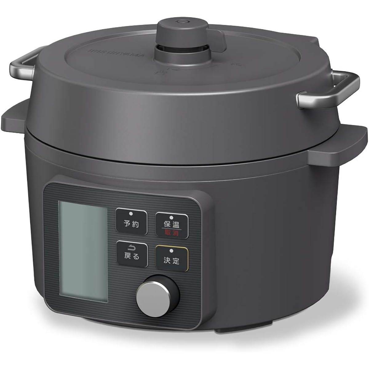 Electric pressure cooker 2.2L black KPC-MA2-B Iris Ohyama 65 automatic menus included