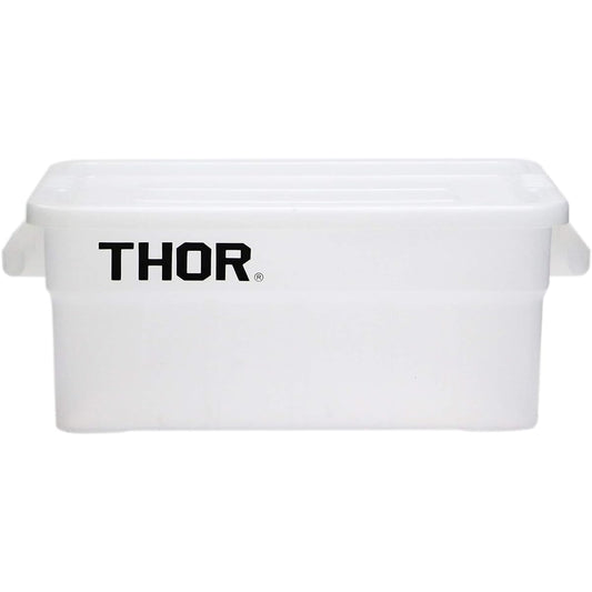 TRUST THOR LARGE TOTES with LID [53L/Clear]