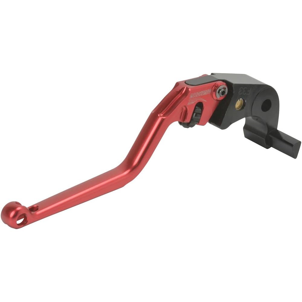 ACCOSATO CNC Brake Lever F033 Main Compatibility: CB1000R(08-16)/CBR1000RR(04-16)/CBR600RR(07-16) Long (Four Finger) Orange EDF033.L.O