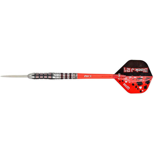 Dart Barrel One80 [One Eighty] Black Jay 21 04 (BLACK J21 04 Tungsten90%) | Darts 2BA Barrel 19.0g