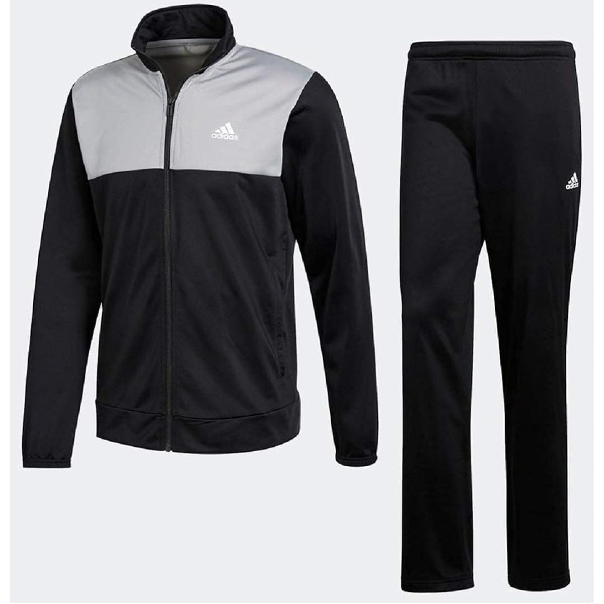 adidas Basic Tricot Tracksuit Jacket x Long Pants Top and Bottom Set Jersey