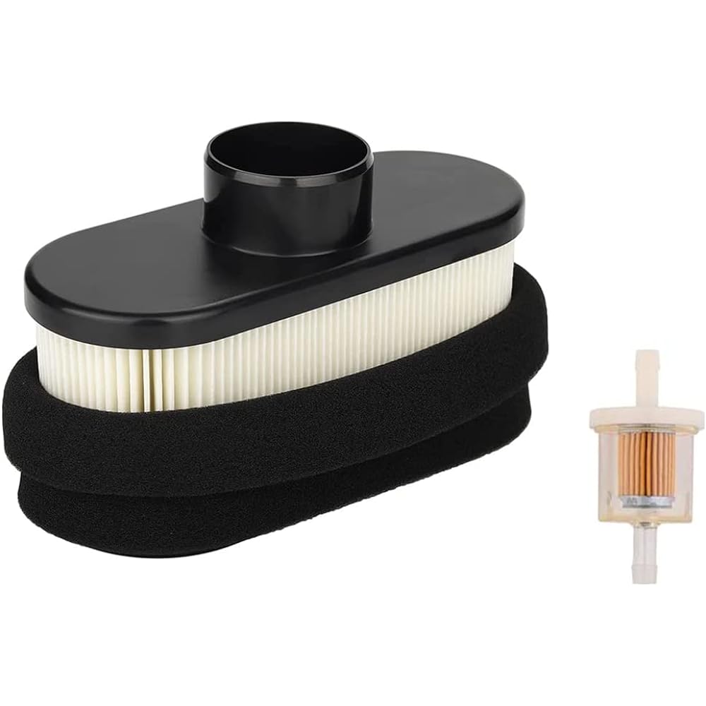 11013-7047 Air Filter with Fuel Filter for Kawasaki FR651V FR691V FR730V FS481V FS541V FS600V FS651V FS691V FS730V LG265 603059 4 Cycle Engine Lawn Mower