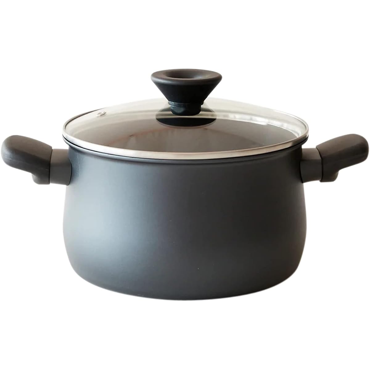 Meyer Frying Pan "Midnight Two Handed Pot 20cm" Aluminum IH Compatible Fluorine Resin Processed [Domestic Genuine Product] MNH-W20