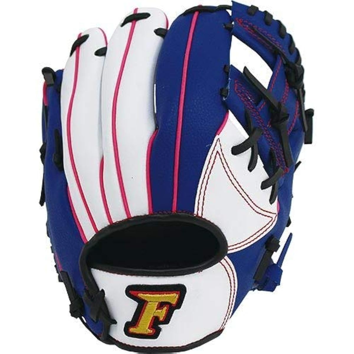 Sakurai Boeki FALCON Softball Gloves for Boys All Round White x Blue FG-257