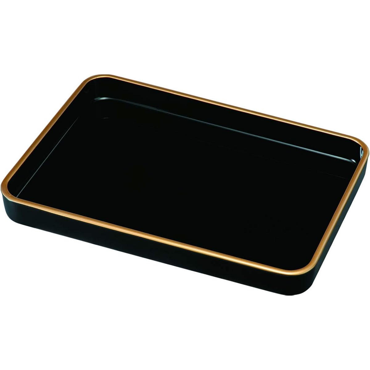 Nagatoya Shoten Kishu Certificate Tray, Gold Rim, Wooden, Lacquered, Shakusan BN-13KMU Compatible with A4 Certificate Paper