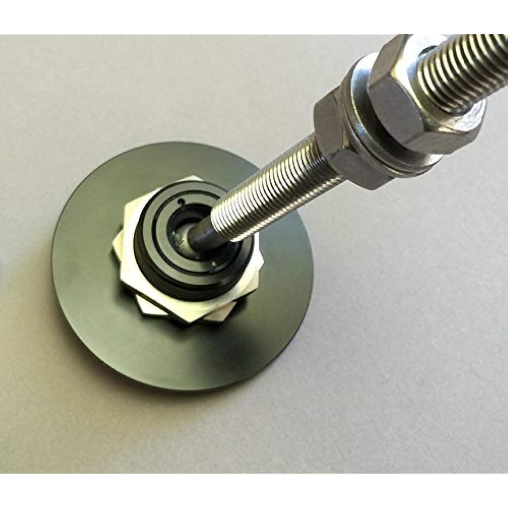Run・Max Quick Catch Easy Bonpin One Touch Attachment/Detachment Aluminum Head/Black RQ3110BK