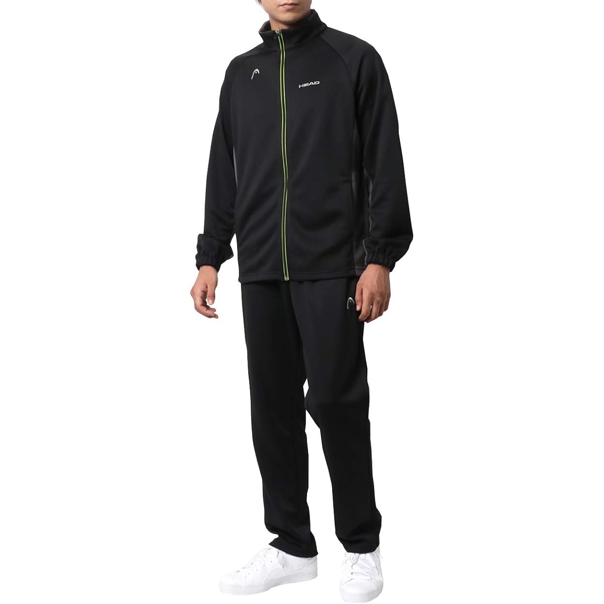 [Head] Jersey Top and Bottom Set Men's Antibacterial and Odor Resistant Long Sleeve Setup Top and Bottom Sports