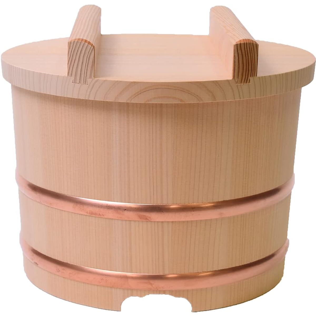 Kiso Crafts Kiso Sawara Nosebitsu 15cm (2 cups) with mini scoop letters
