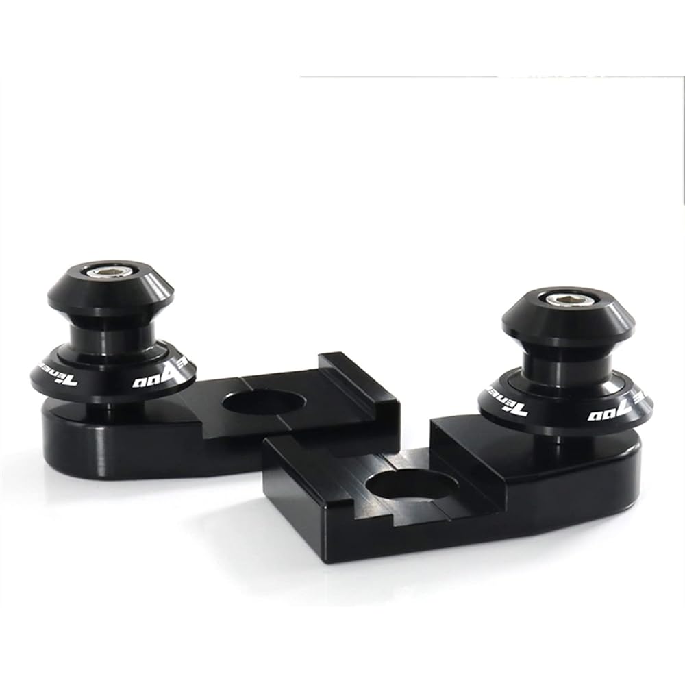 Stand Screw Slider Great Motorcycle Accessories for Yamaha Tenere700 Tenere700 XTZ690 2019-2020 Swing Arm Spool Slider Bracket Spool (Color: Black)