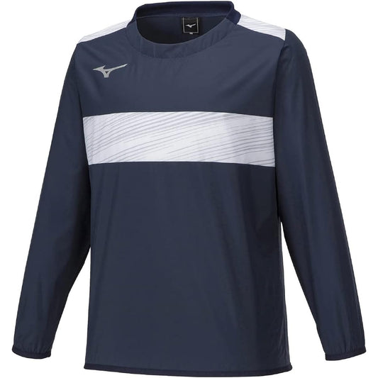 [Mizuno] Soccer Wear Piste Shirt Junior Long Sleeve Water Repellent Function P2MEA400 Kids