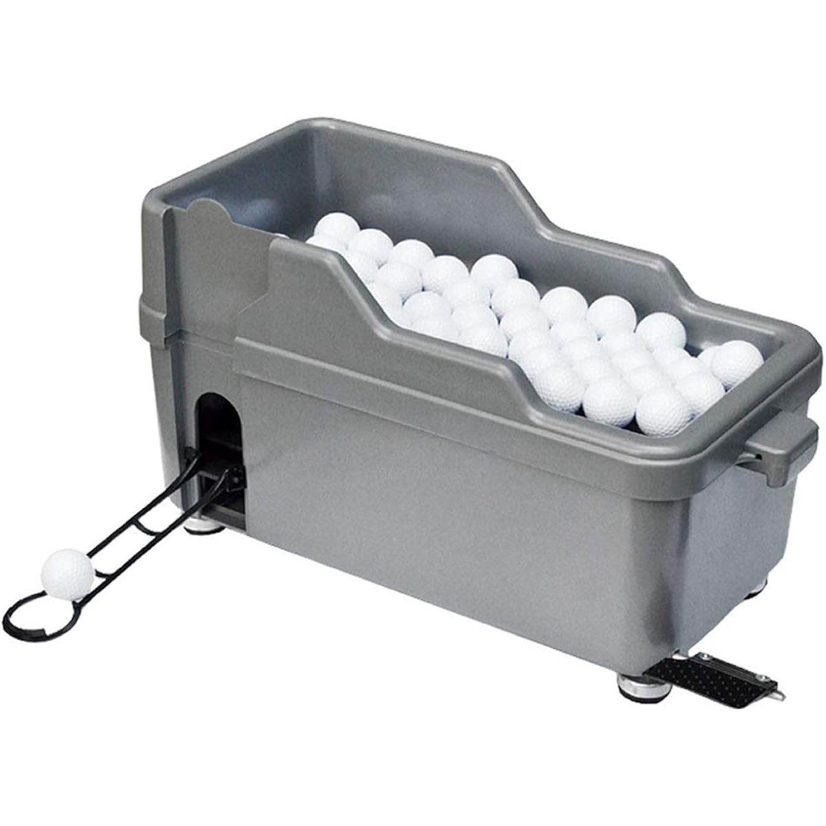 Alice in the Land of Miscellaneous Goods Pedal Type Home Garden Golf Practice Semi-Automatic Ball Dispenser Dispenser Golf Golf Ball Ball Distributing Machine [Parallel Import]