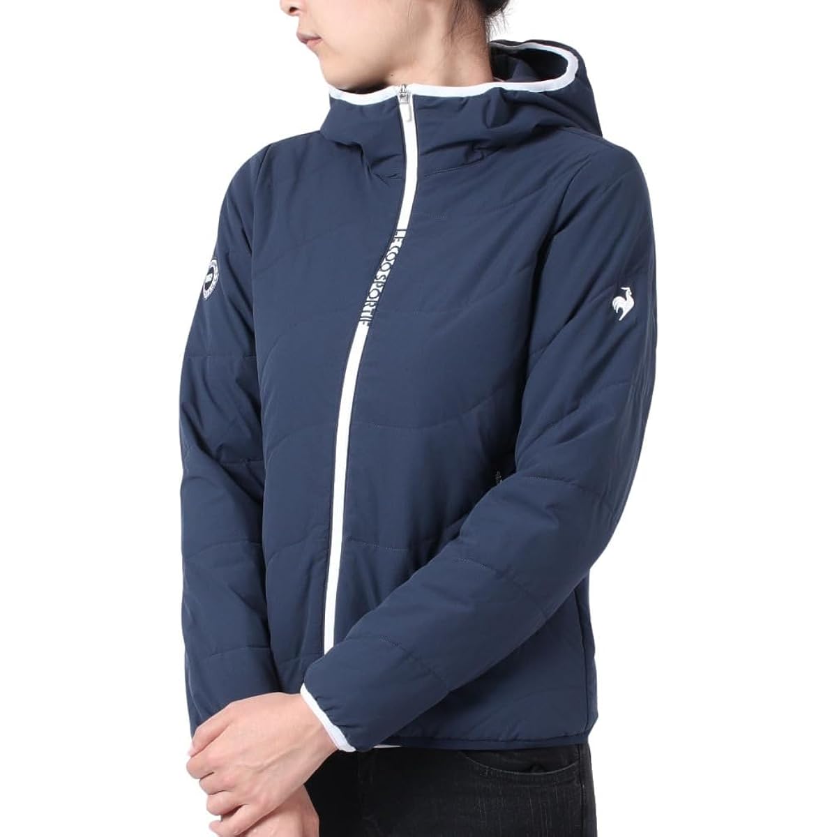 [Le Coq Sportif Golf] Blouson [Stretch Forcer] Filling Heat Navi Water Repellent Golf QGWWJK01 Women's