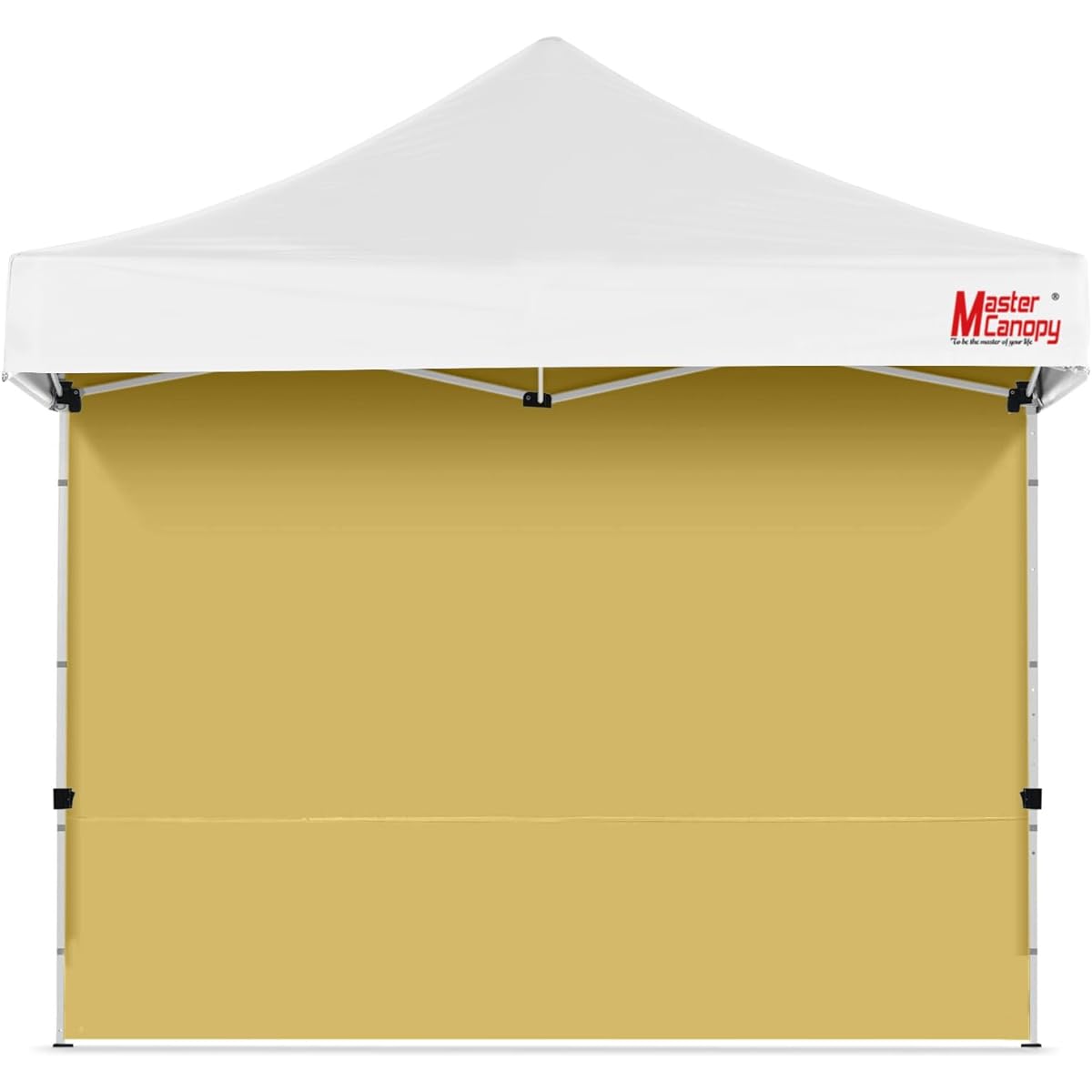 MASTERCANOPY Side Sheet (Horizontal Curtain) for Tarp Tent, 2.5M/3M Waterproof, Windproof, UV Protection, Heat Shielding, Easy to Remove, For Business, Outdoor Use [Single Side Sheet]