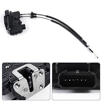 Aumtoni Front left driver seat side door lock actuator Hyundai Santa Fe 2010 2011 2012 2012 Door lock actui tattle latch azembris replacement # 81310-0w000, 813100W000