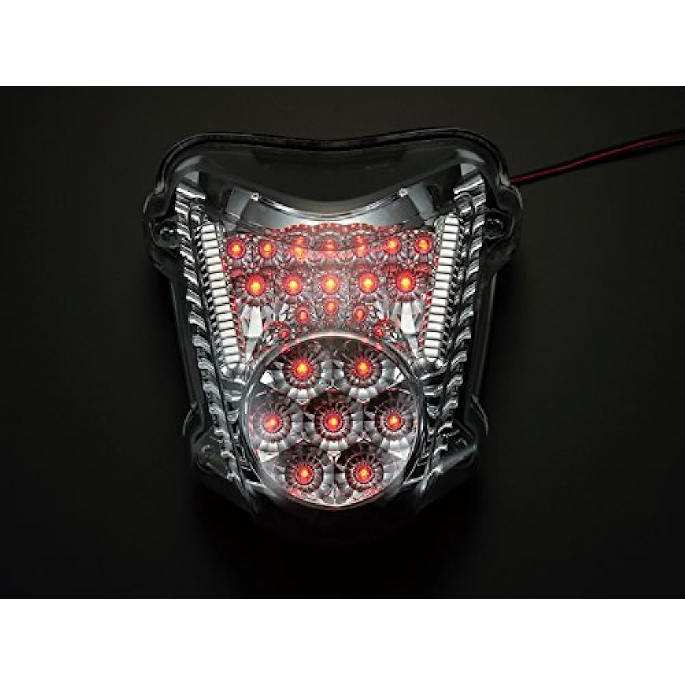 POSH Motorcycle Supplies LED Tail Lamp GSX1300R Hayabusa ('08-'12) Smoke 186190-92