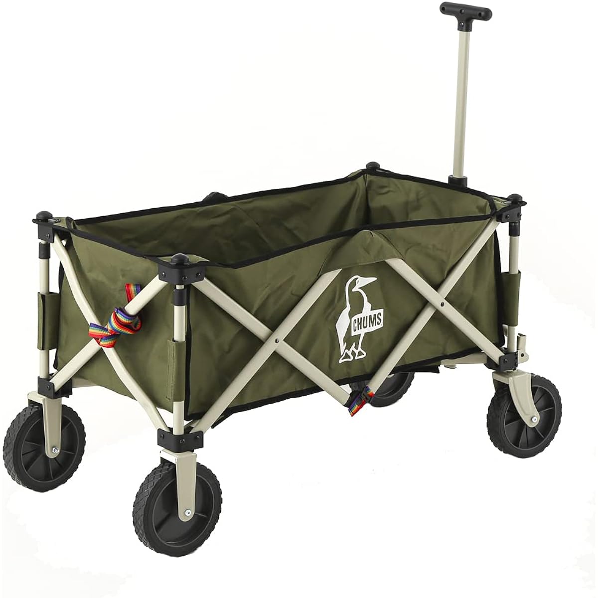 Chums Folding Wagon Chums Folding Wagon Outdoor Wagon CH62-1755 OlivexGray/M103