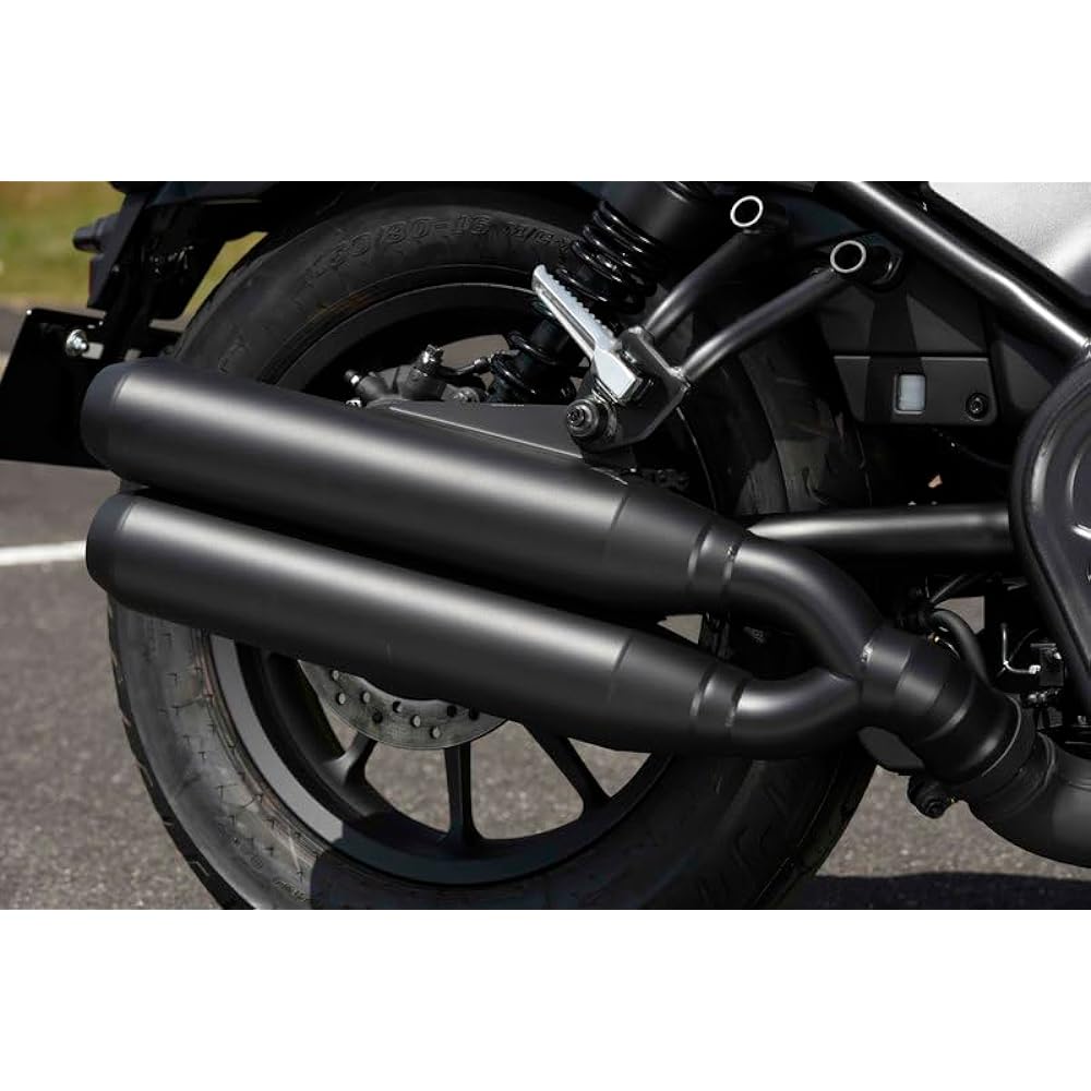 Beams Power Header W Government Certified Matte Black Version Slip-on Rebel 250 8BK-MC49 G1016-23-001