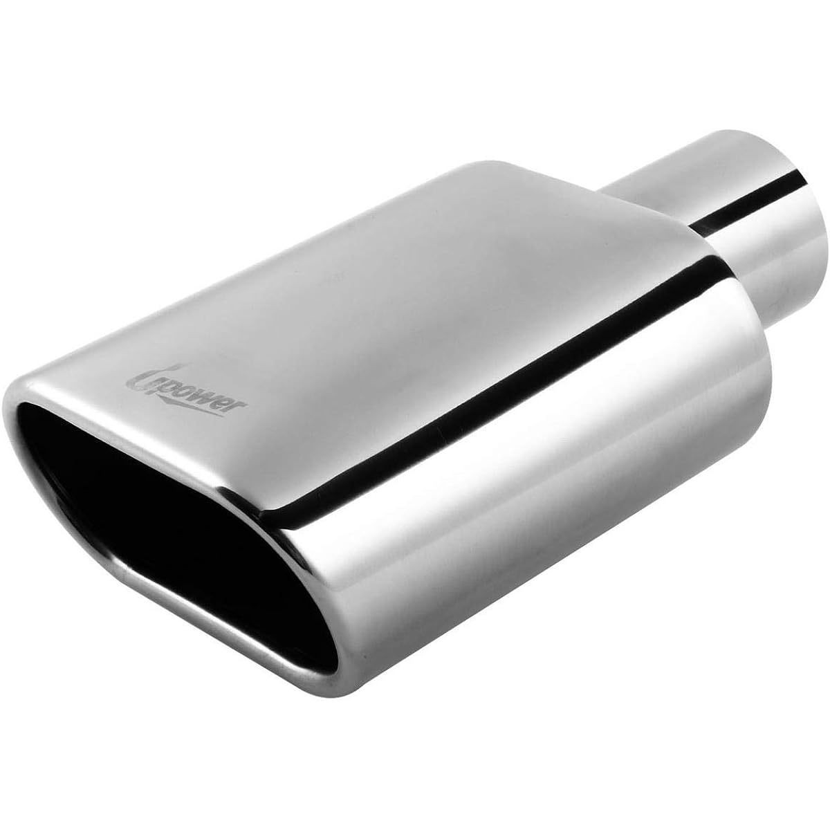 Upower exhaust chip 2.25 inch inch inch x 3 inch outlet 9 inch stainless steel welding rectal exhaust pipe chip