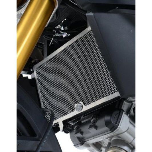 R&G DL1000 V-STROM Radiator Guard Aluminum Black RG-RAD0173BK