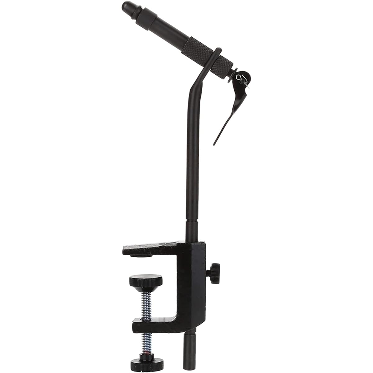 Fishing Vise, Fly Tying Vise Iron Rotating Fly Lure Tackle DIY Tool with Adjustable Clamp Tackle Fishing Accessories