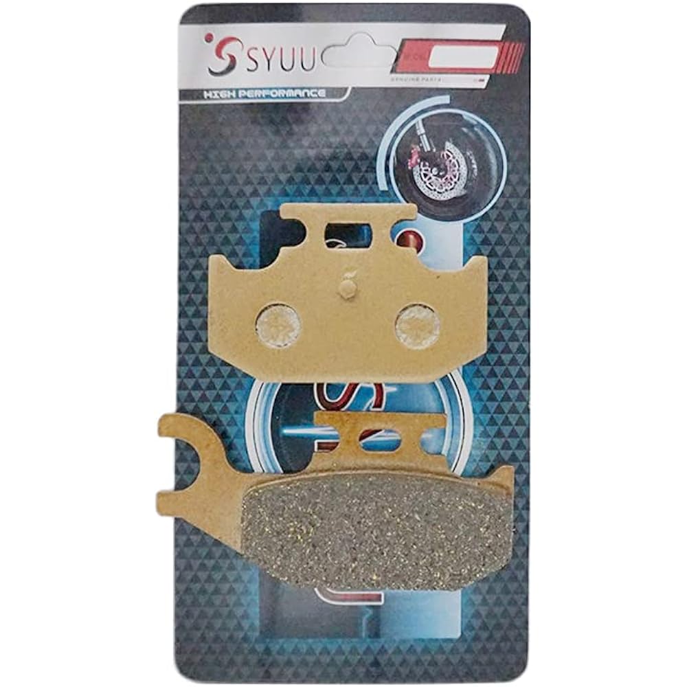 Lefossi Motorcycle Replacement Rear Brake Pad Brake for Yamaha Raptor 700 YFM 700 R 2006 2007 2008 2009 2010 2011 2012 FA428R