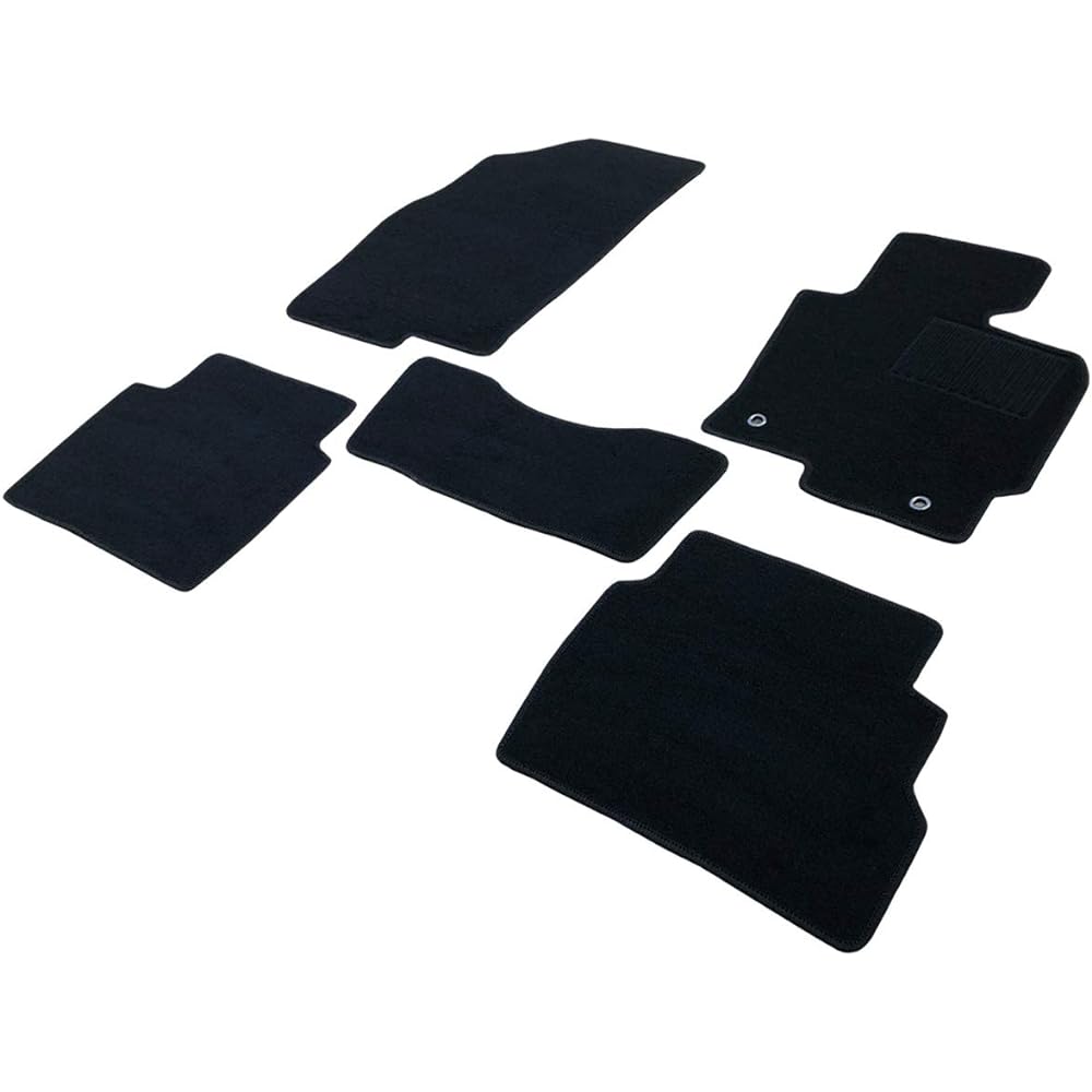 Fenice Car Mat Floor Mat Domestic Production (Mazda CX-5 KE Series) Black Non-Slip Shape Resistant to Slip Car Mat (Car Parts Specialty Store)