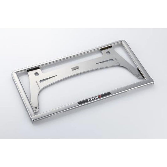 nismo [Black chrome plated license plate trim] Nissan Note/Note Aura (E13) 96210RN025