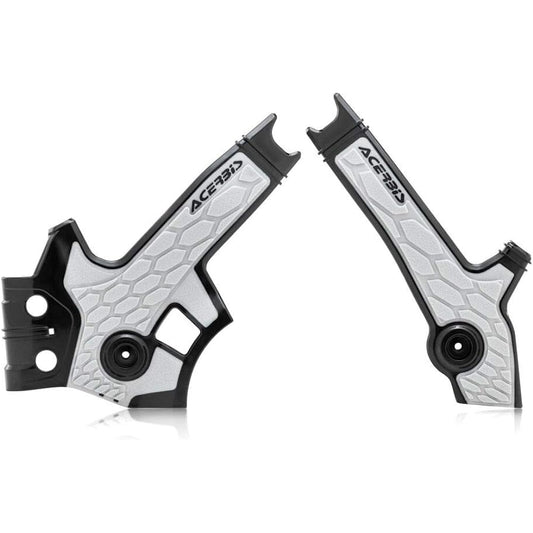 Acerbis X-GRIP Frame Guard (Black Gray) 96-21 For SUZUKI DR650SE