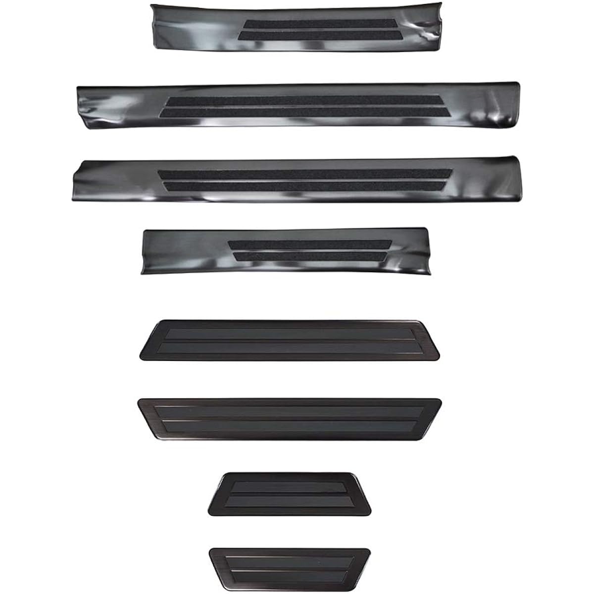 Samillai Radu Due Toyota Yaris Cross Exclusive Scuff Plate Side Step Inside & outside front / rear set 8P Black Hair Line