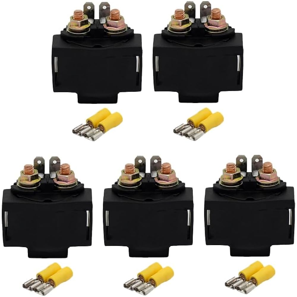 Starter Relay Cell Relay Motorcycle Starter Solenoid Relay Kawasaki ZL 600 Eliminator KLR650 VN 750 Vulcan EN450 ZR400 ZR550 ZR750 Zephyr ZR 750 1100