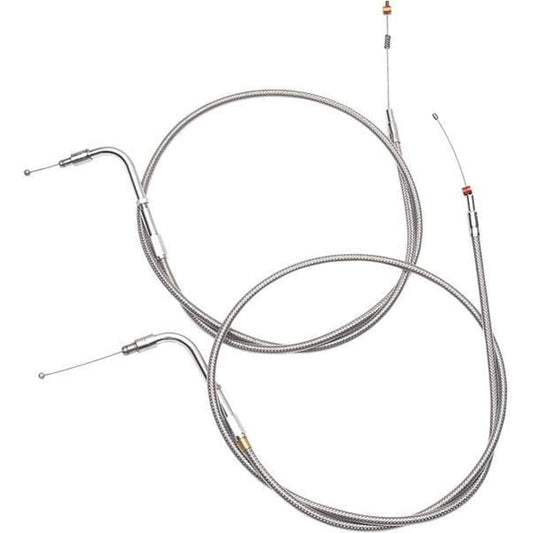 BARNETT 102-30-40017-Stainless steel CLEAR-COATED idol cable