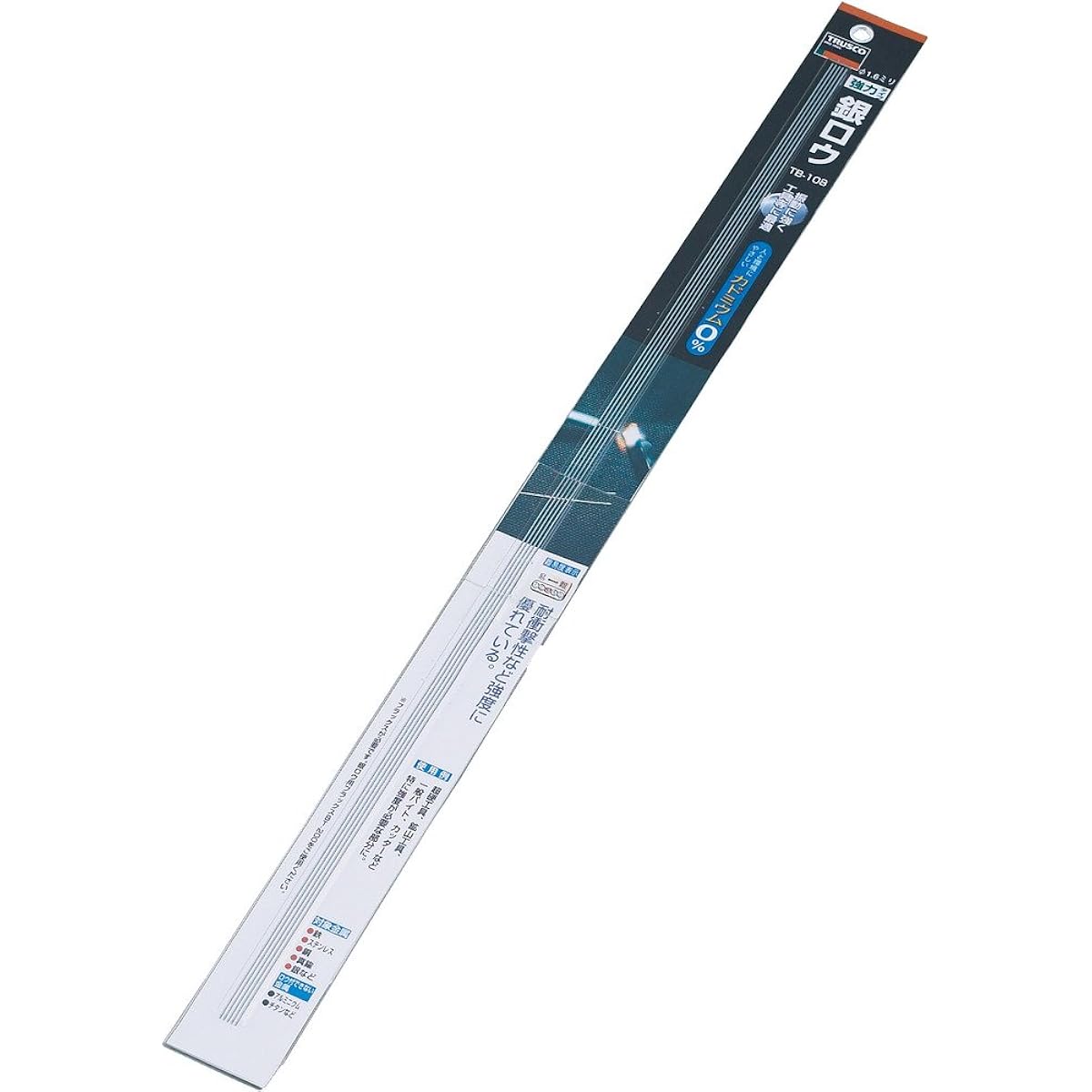 TRUSCO Silver wax rod 1.6X500mm 5 pieces TRZ-16-500