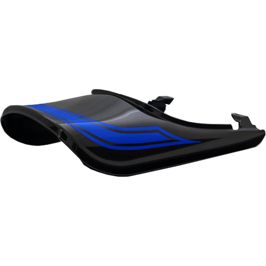 PMC ARCHI Motorcycle Exterior Long Tail Cowl Metallic Diablo Black Blue Ball Z900RS/CAFE '18-'24 189-1418