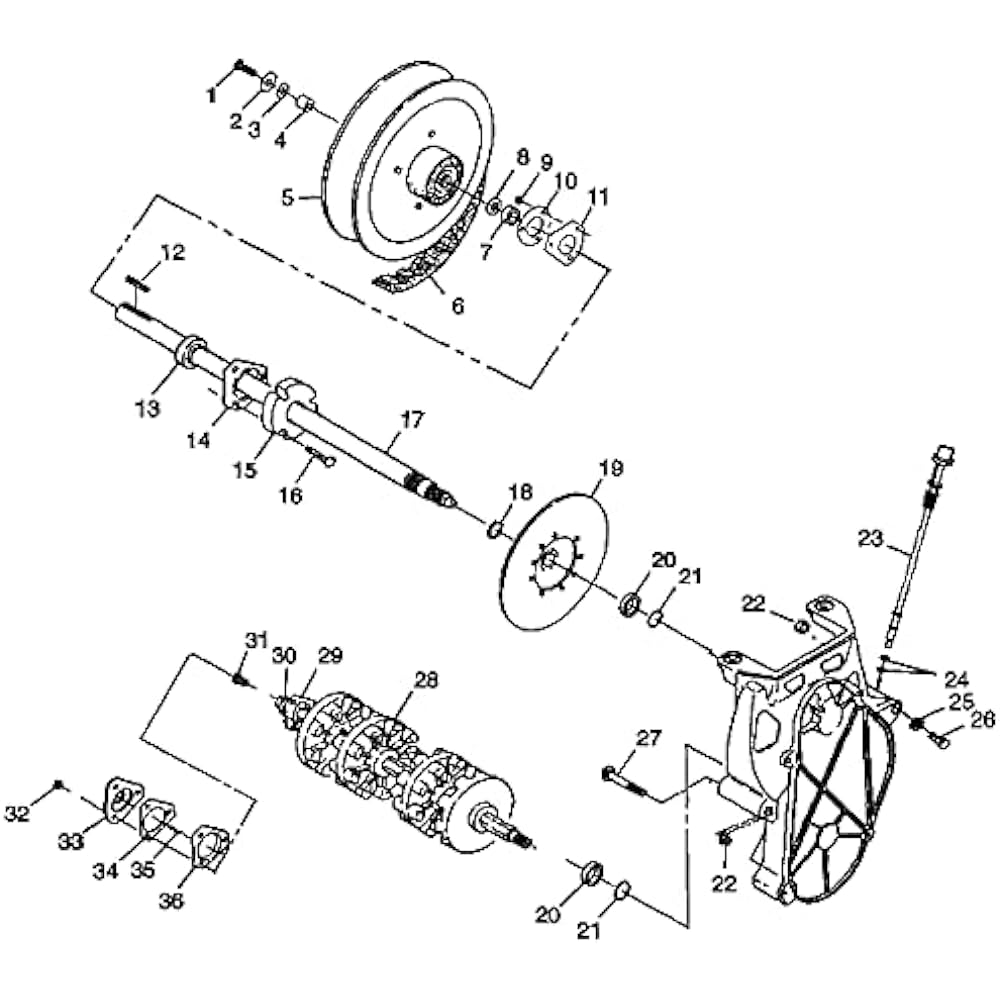 POLARIS Snow Mobile Drive Belt # 3211066