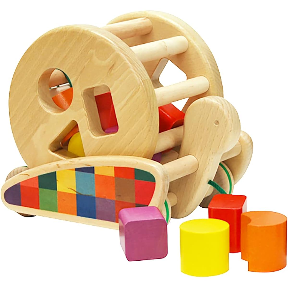 Bornelund Bayo (BAJO) Colorful Pull Toy Around 1 and a half years old BAJ37840