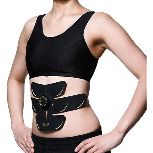 RIZAP EMS Abdominal Belt [3D Shaper] 3D Core & Dedicated Gel Pad (8 Pieces) Vibration Arm Leg Muscle Upper Arm Belt Slimming Arms Slimming Upper Arms Slimming Legs Slimming Legs