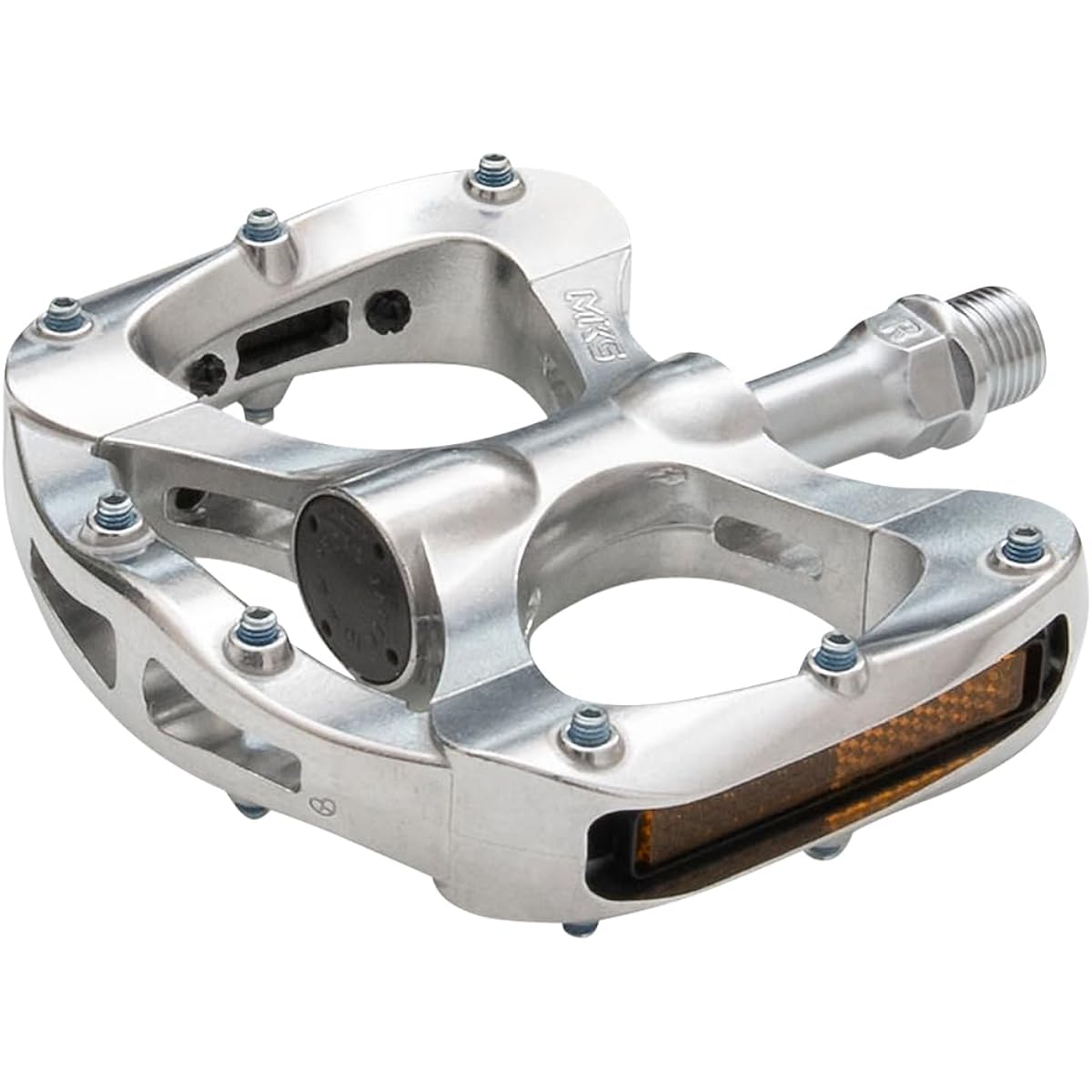 MKS (Mikashima Seisakusho) Pedal Pretzel Color: Silver